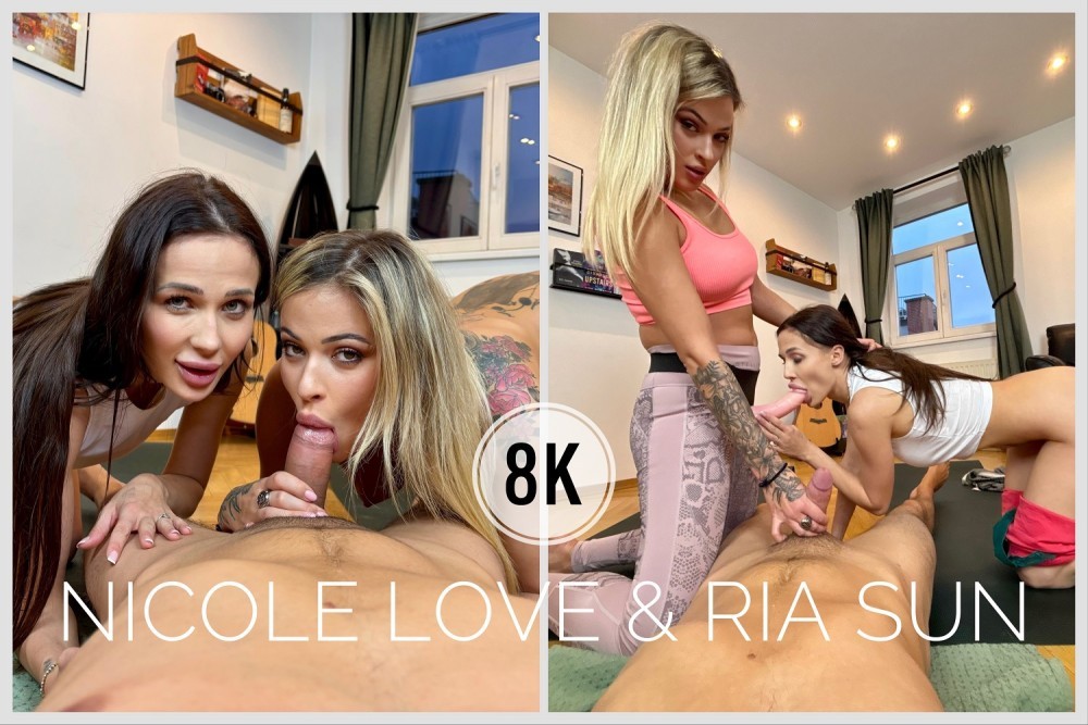 Sexy Workout Threesome With Nicole And Ria
