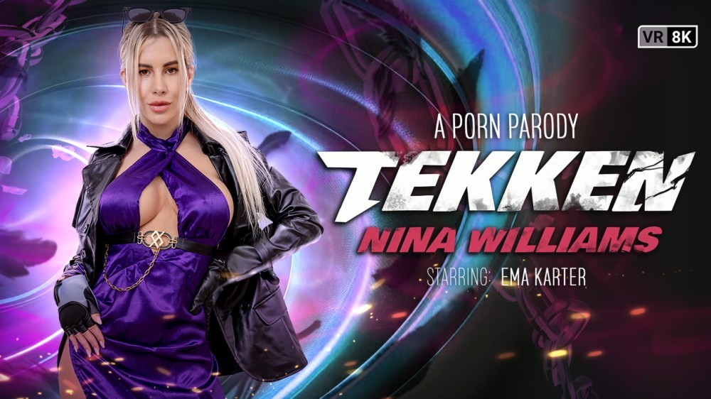 Ema Karter in Tekken Nina Williams VR Parody