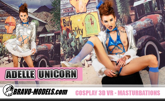 Adelle Unicorn Solo in Stunning 4K Cosplay