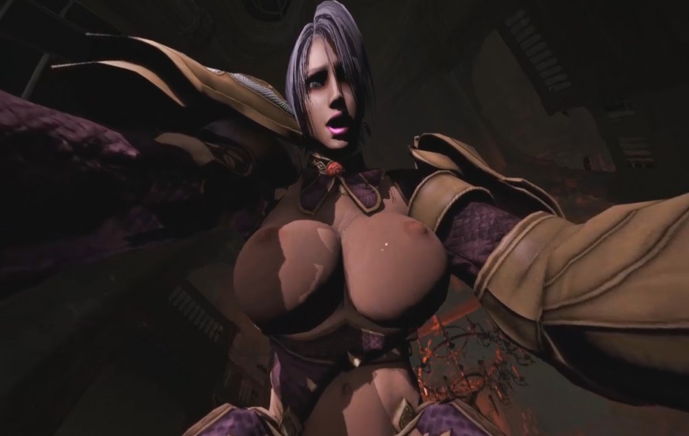 Ivy Valentine Soul Calibur VR Riding Parody
