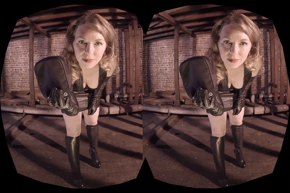 Mistress T in Chastity Punishment VR Thrill