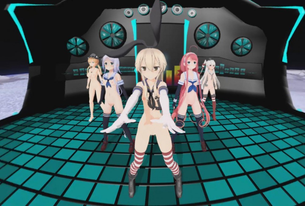 Kantai Collection VR Striptease Parody