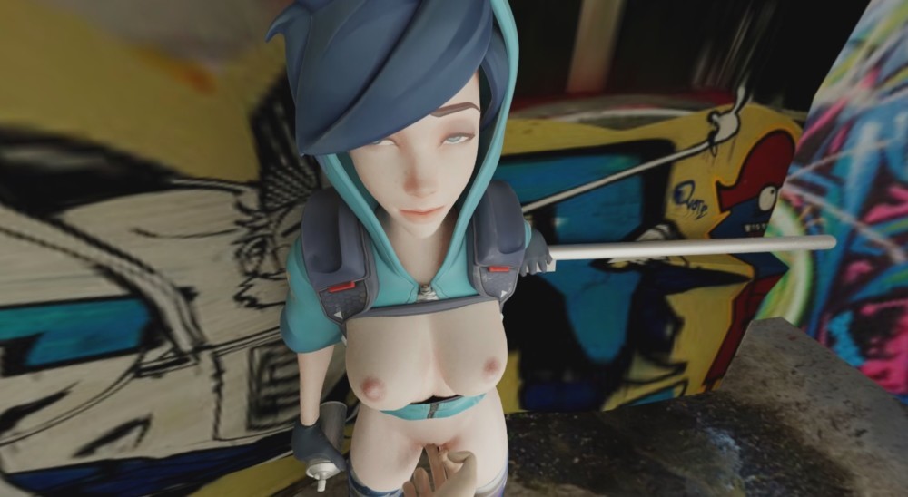 Tracer VR Clit Rub: Immersive XXX Parody