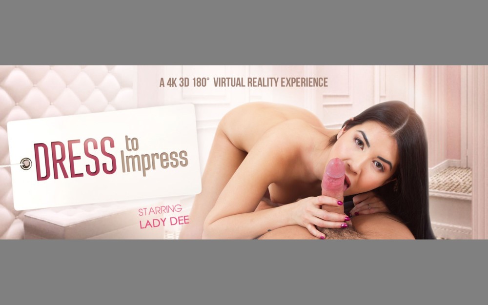 Lady Dee: Tight Dress Seduction in VR