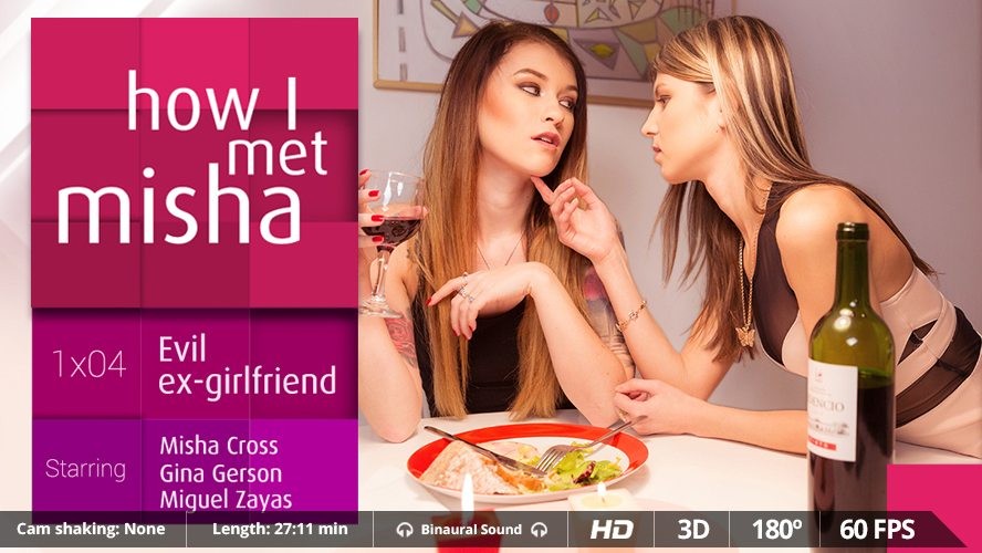 Gina Gerson in Jealous Russian Lover VR Threesome