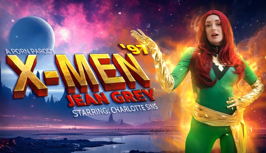 Charlotte Sins in X-Men Jean Grey VR Parody