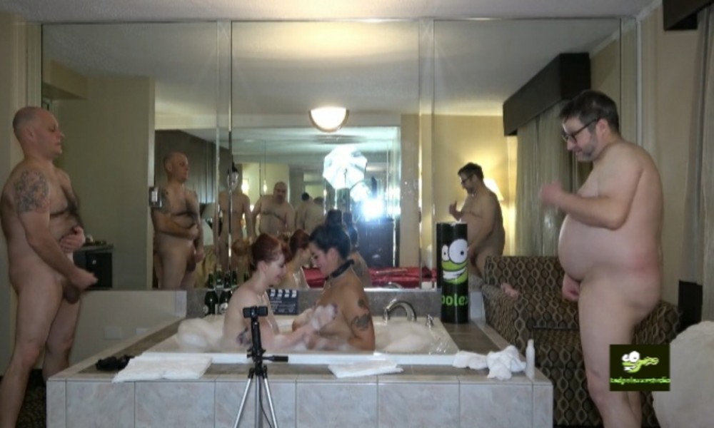 Misty Meaner & Hannah Grace Lesbian Voyeur Thrill