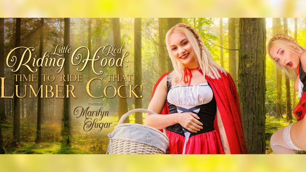 Marilyn Sugar in Red Riding Hood VR Fantasy