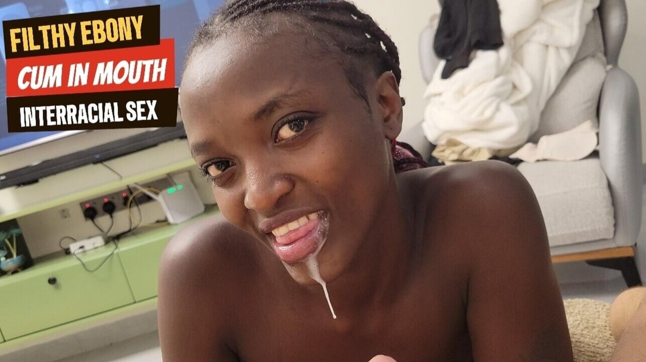 African Jiji Gets Railed by White Cock