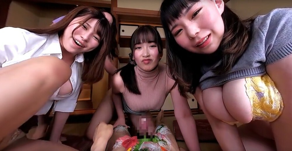 4K VR Hot Spring Orgy - Big-Breasted Bosses