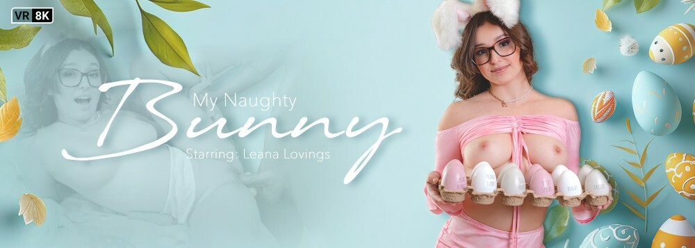 Leana Lovings in Naughty Bunny 8K VR - Wild Tease