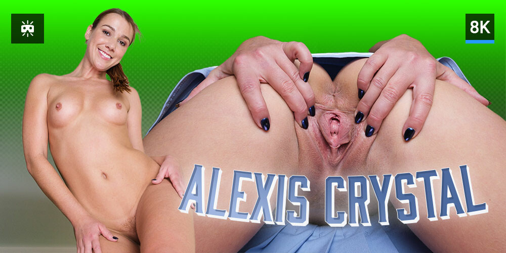 Alexis Crystal in Stunning VR Passthrough Action