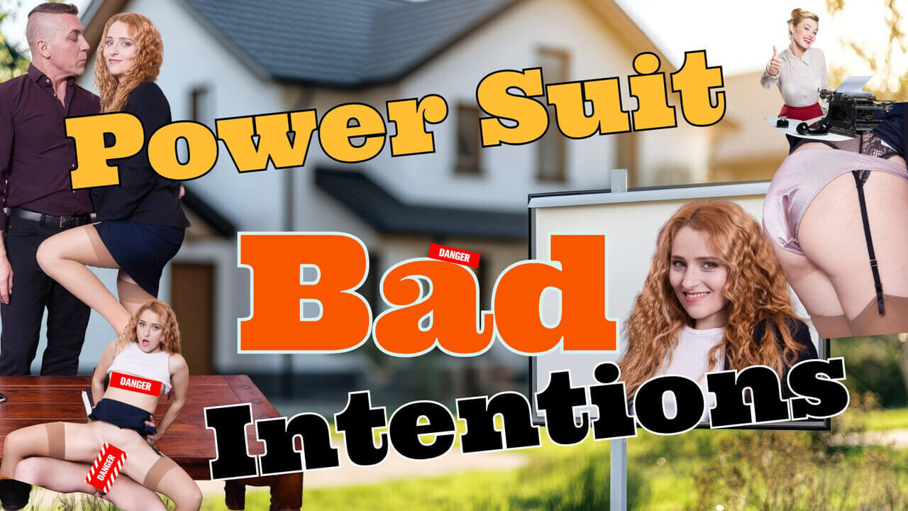 Lucianna Lucci's Power Suit Seduction