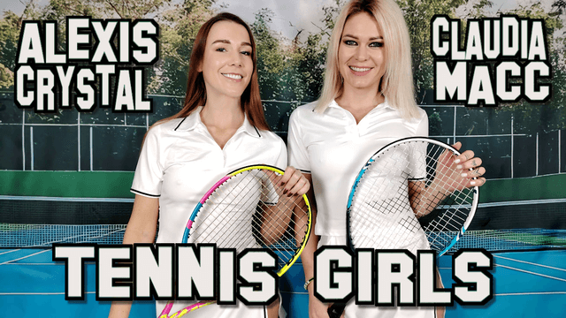 Alexis Crystal and Claudia Macc: Tennis Girls
