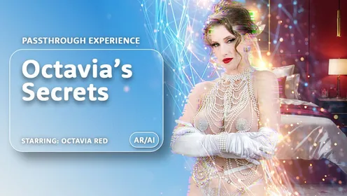 Dive into Octavia's AR Cowgirl Ride: Blonde Bombshell in 8K VR Porn