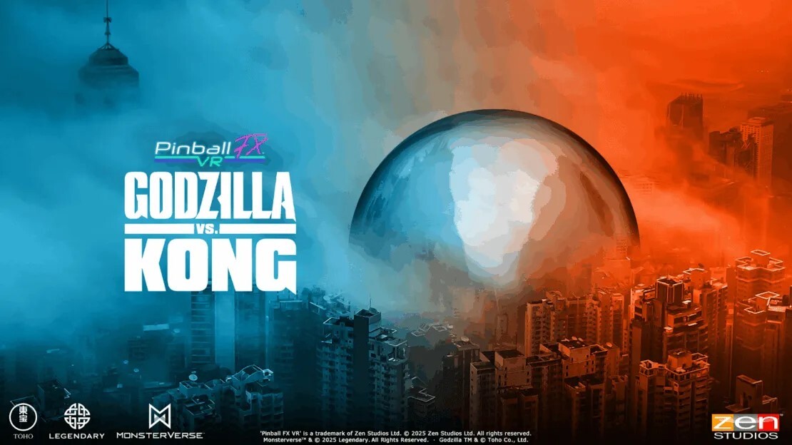 Pinball FX VR DLC: Kong vs. Godzilla's Immersive Fuck Frenzy