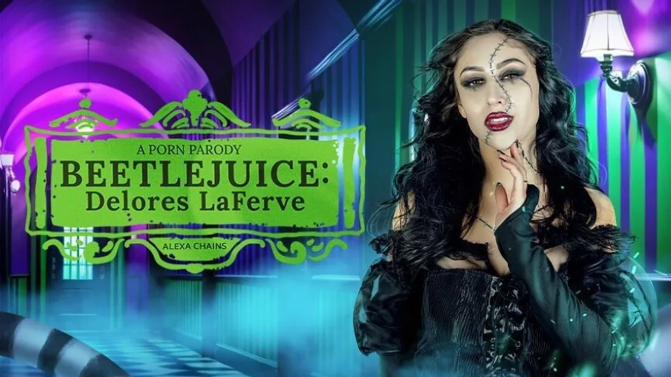 Beetlejuice VR Porn Parody: Delores Sucks Souls in 8K Immersion
