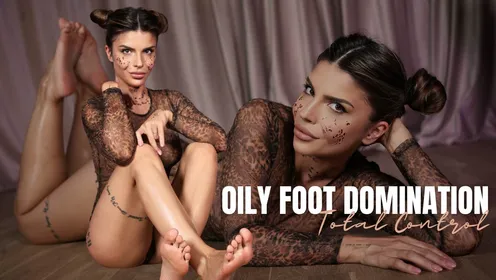Oily Foot Domination: Alexa Creed in 8K 180° VR