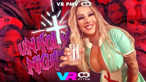 Unholy Night [VR PMV]: Kitana Montana in 8K VR
