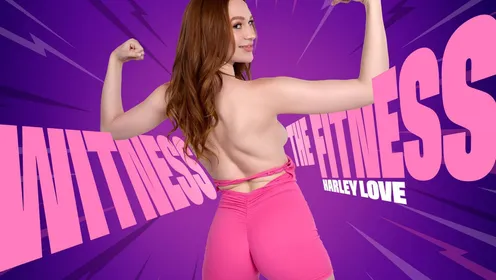 Witness the Fitness: Harley Love in 8K VR Scene