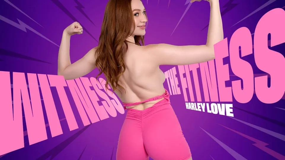 Witness the Fitness: Harley Love in 8K VR Scene
