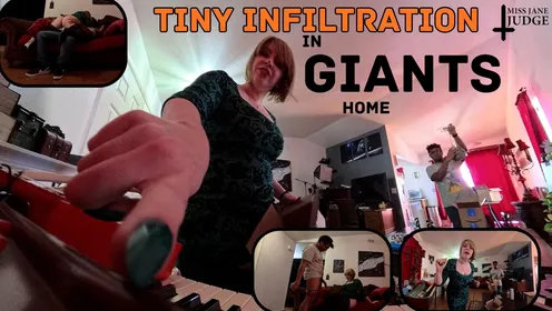 Tiny Infiltration in Giants Home: Tabletop 360 POV