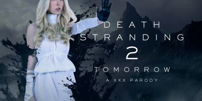 VR Death Stranding Parody: Power-Fueled Orgasms vr porn