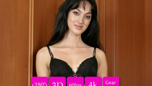 Corinna Casting Photosession Backstage 3d180vr