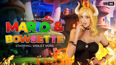 Violet Voss: Bowsette Parody 8K VR
