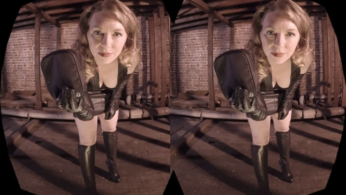 Mistress T in Chastity Punishment VR Thrill