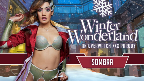 Sombra Xmas VR Parody with Penelope Cum