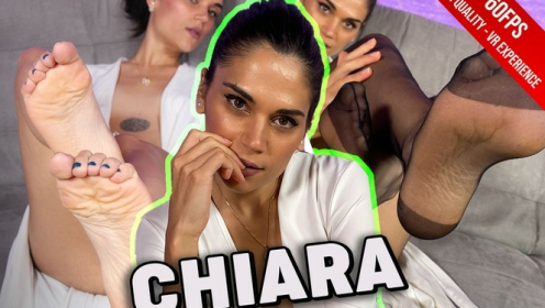 Chiara's Sexy Tights Tease in Stunning VR