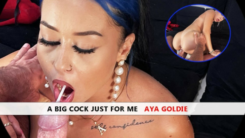 Aya Goldie Craves Big Cock in Hot VR Scene