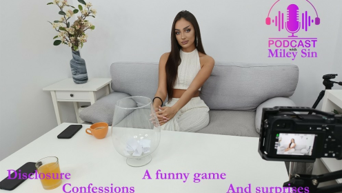 First Podcast With Miley Sin