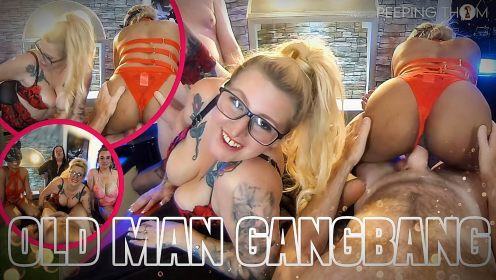 Loula Lou: Old Man Gangbang 8K