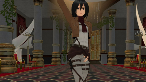 Mikasa's Wild Adventure: VR Anime Parody