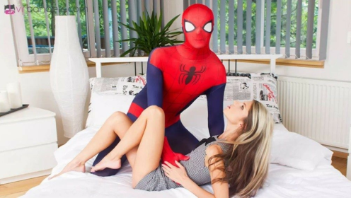Gina Gerson in Spider-Man VR Parody Thrill