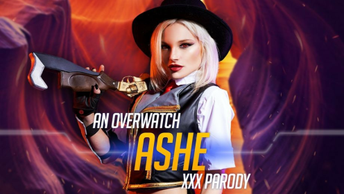 Zazie Skymm in Overwatch Ashe VR Sex Parody