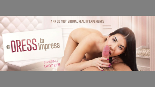 Lady Dee: Tight Dress Seduction in VR