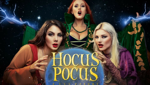 Hocus Pocus XXX Parody: Witchy Group Thrill