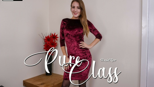 Scarlot Rose in Pure Classy Seduction