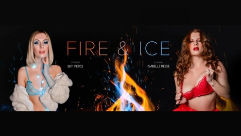 Fire & Ice VR Threesome with Isabelle & Sky