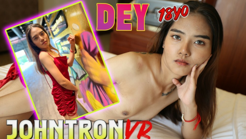 Skinny Thai Student Dey Craves Tourist Passion