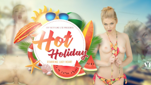 Hot Holiday with Lucy Heart in Stunning VR