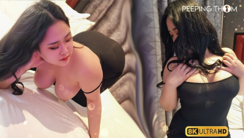 Boyfriend Calls During Big Boob Asian Hotel Hookup