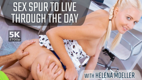 Helena Moeller in Hot VR Office Seduction