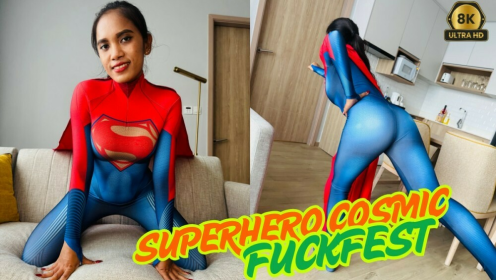 Asian Milf Superhero Cosmic Fuckfest