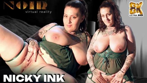 Nicky Ink: Solo Tattoo Fingering 8K