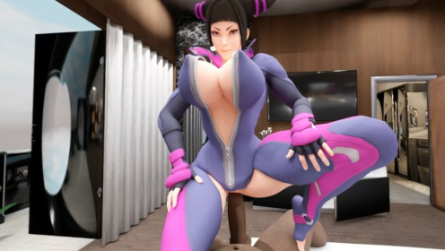 Street Fighter - Juri Han Knows How to Ride (A XXX Parody)