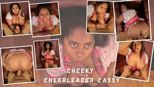 Cassy's Cheeky Cheerleader Fantasy in 4K VR